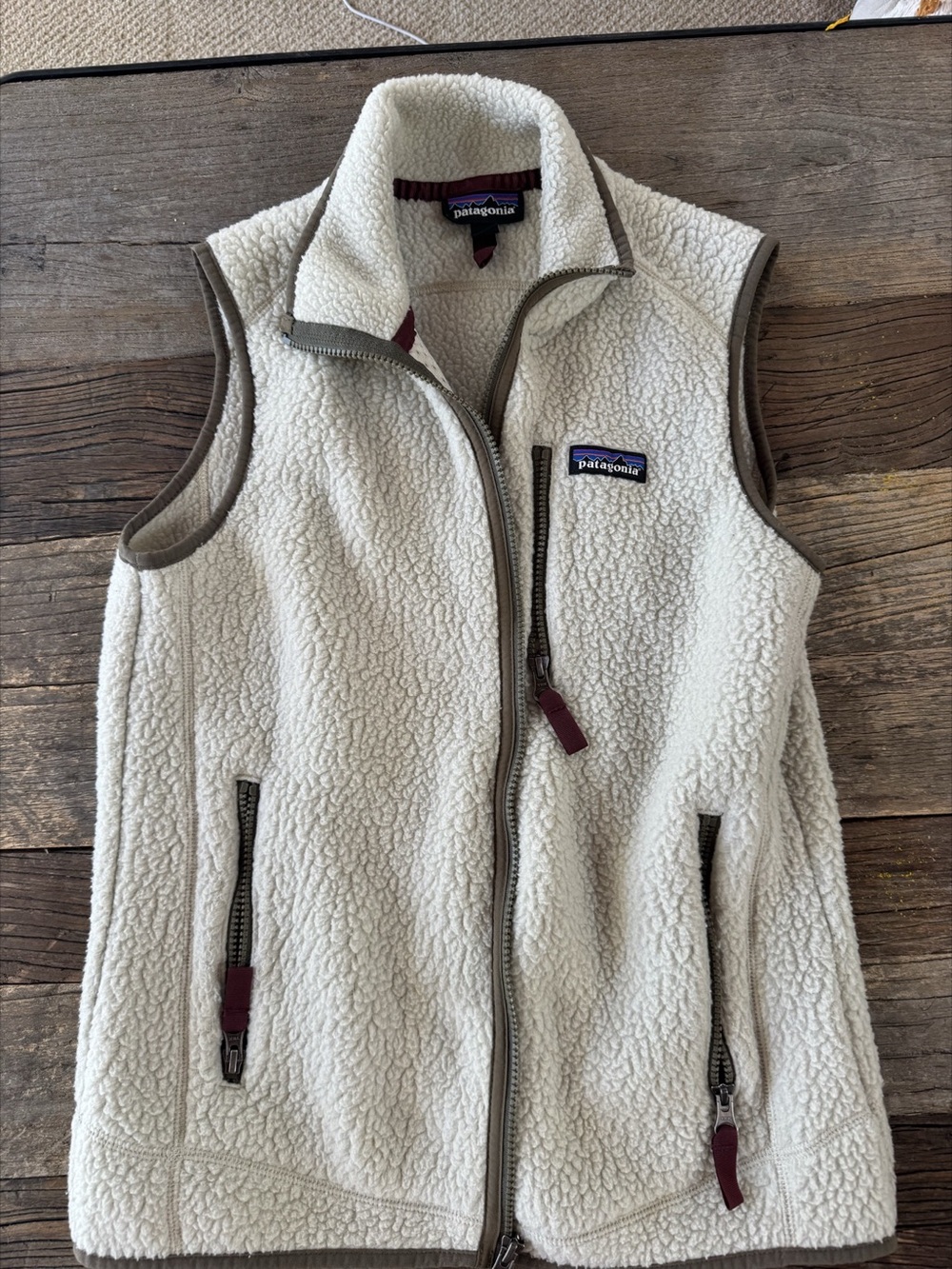 Patagonia Women'Small Classic Retro-X Vest White Small